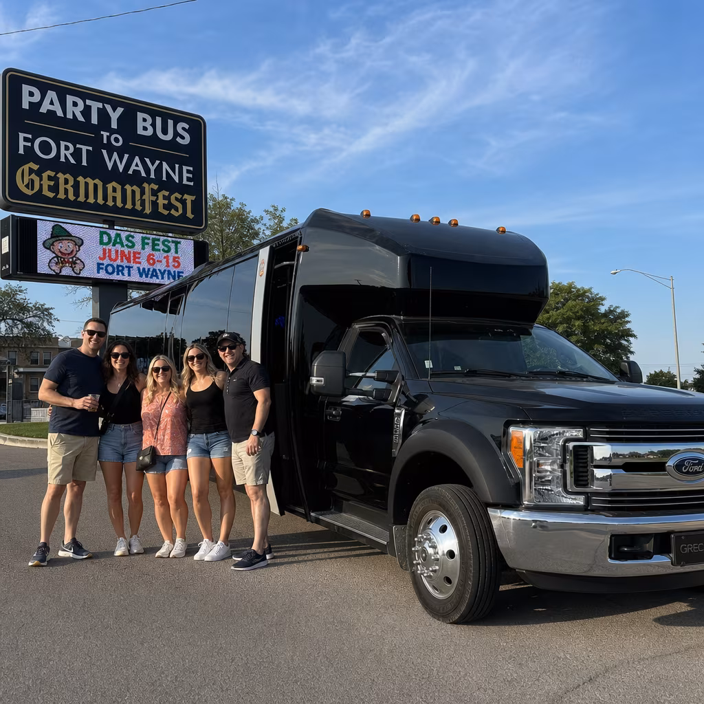 Party Bus to Fort Wayne GermanFest