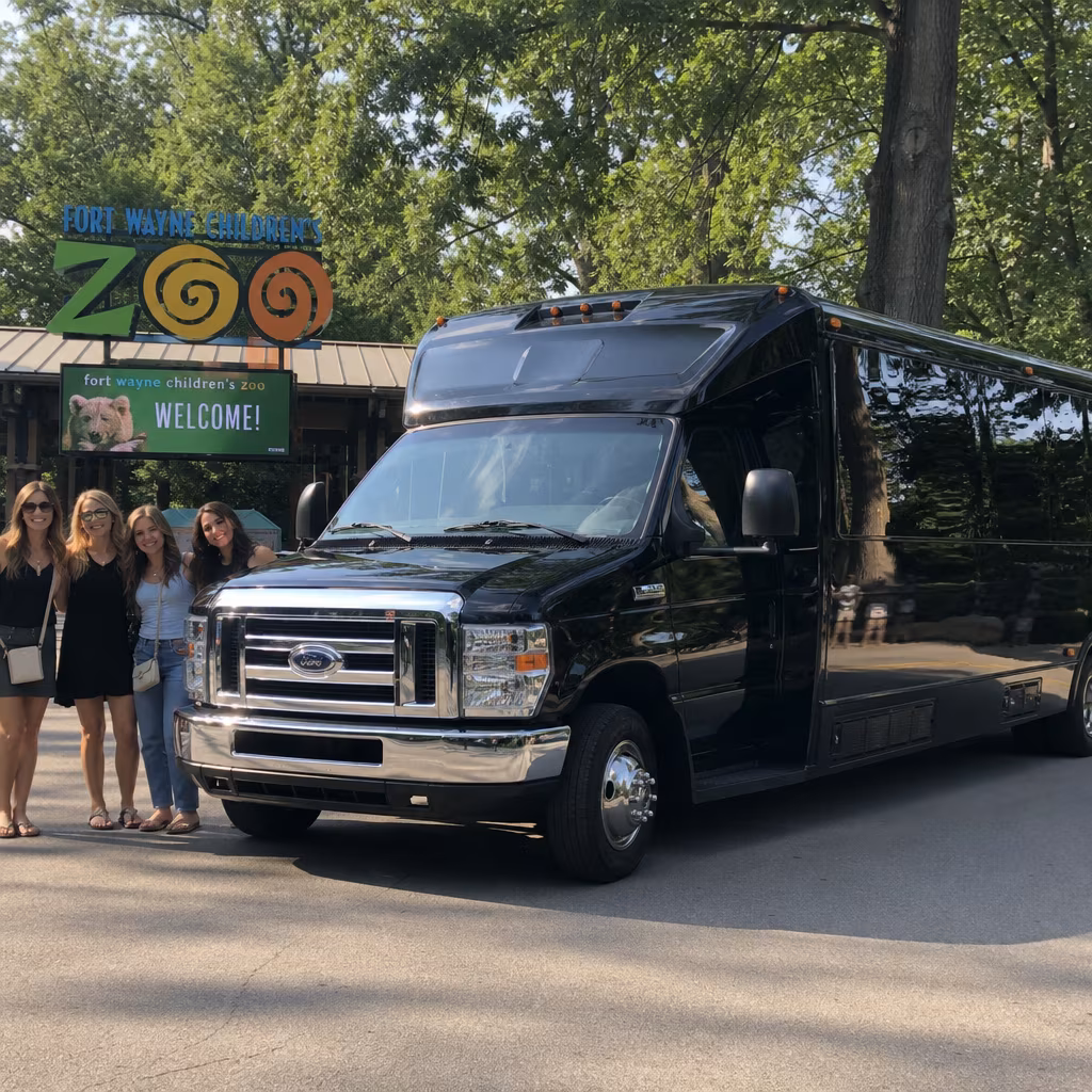 Rent a Bus to the Fort Wayne Children's Zoo