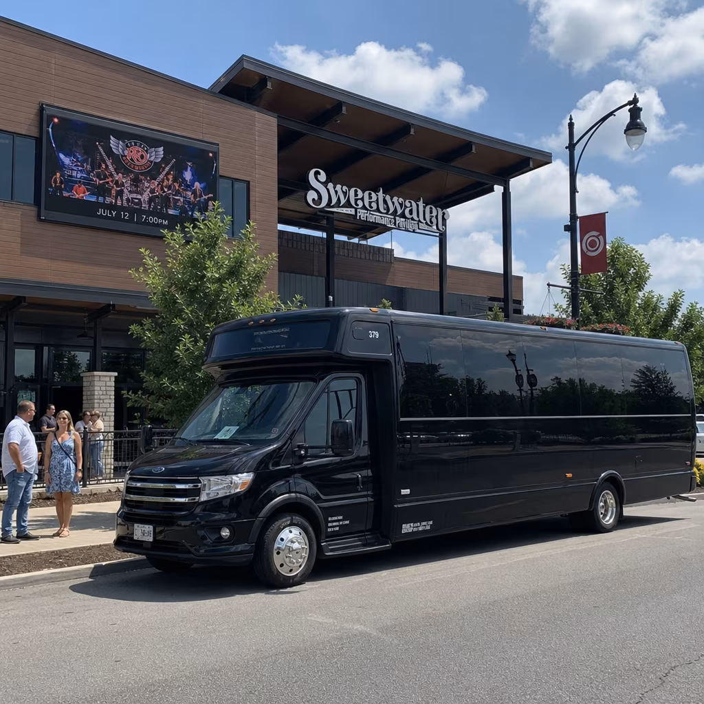 Rent a Bus to Sweetwater Performance Pavilion