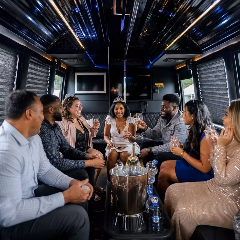 Fort Wayne Birthday Transportation fleet vehicle