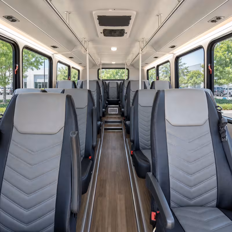 minibus interior