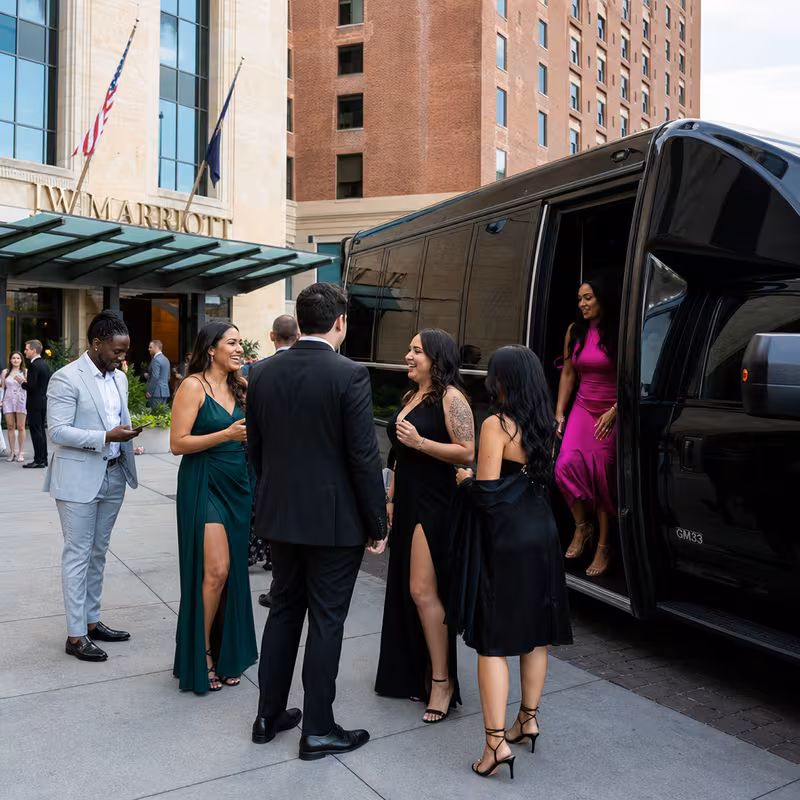 Private event transportation