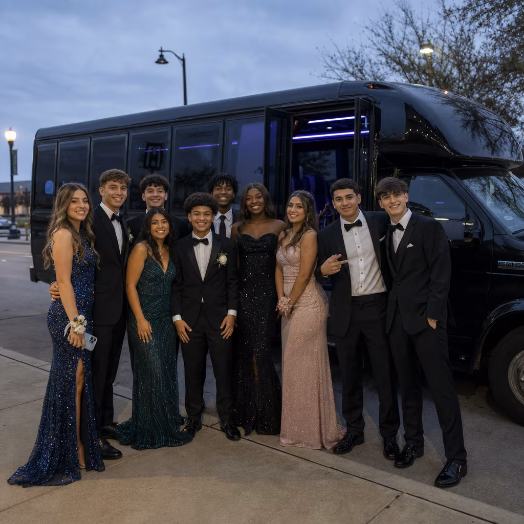 Fort Wayne Prom Party Bus Rental