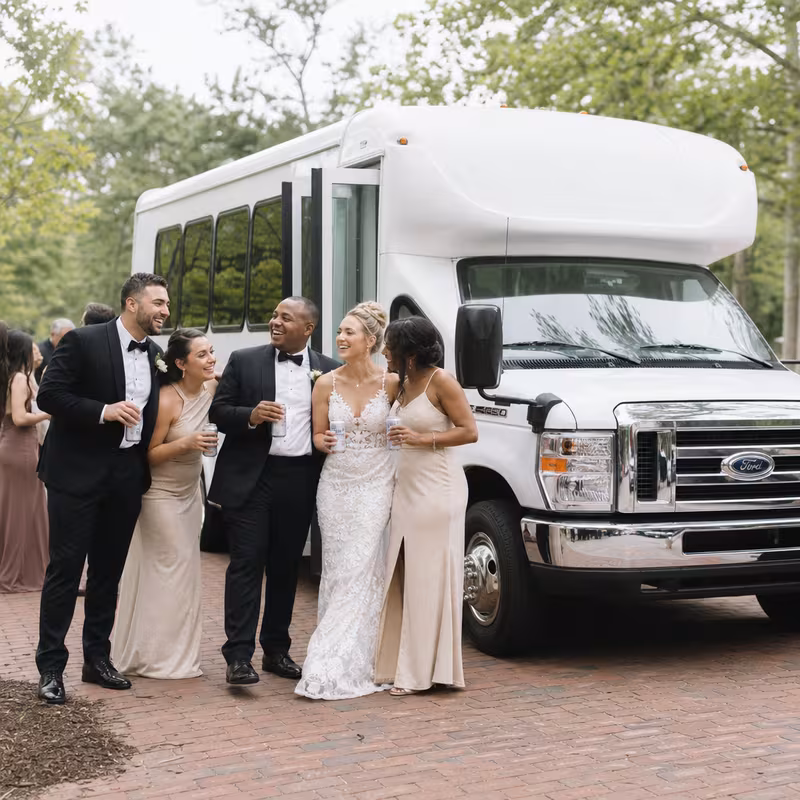 Fort Wayne Wedding Transportation fleet vehicle