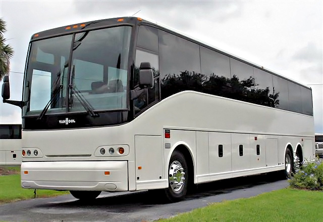Fort Wayne 56 Passenger Charter Bus